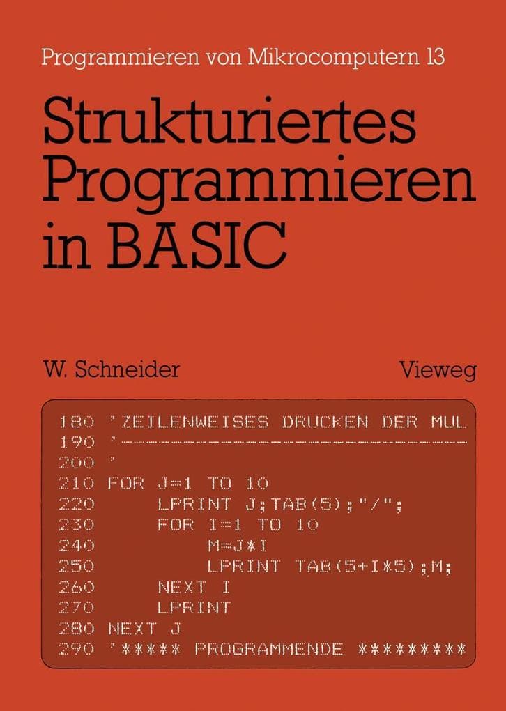 Strukturiertes Programmieren in BASIC