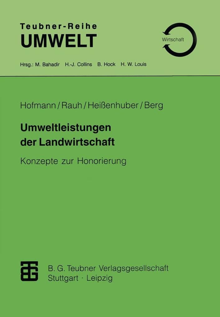 Umweltleistungen der Landwirtschaft