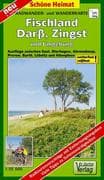 Fischland, Darß, Zingst und Umgebung Radwander- und Wanderkarte 1 : 35 000