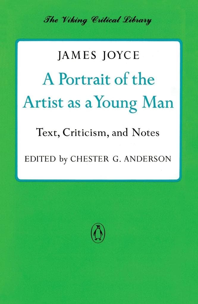 A Portrait of the Artist as a Young Man