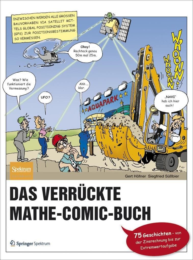 Das verrückte Mathe-Comic-Buch
