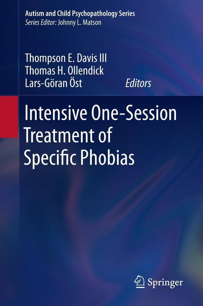 Intensive One-Session Treatment of Specific Phobias