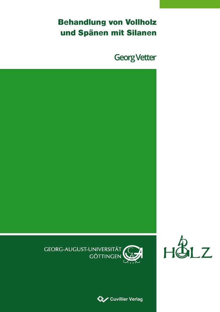 Behandlung von Vollholz und Spänen mit Silanen
