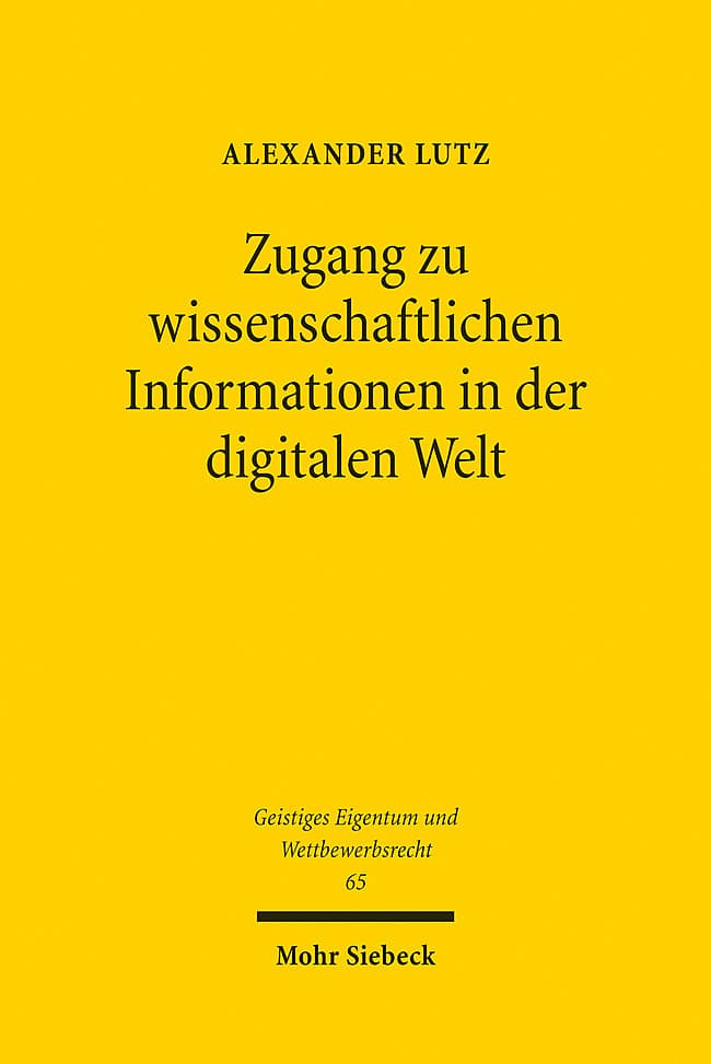 Zugang zu wissenschaftlichen Informationen in der digitalen Welt