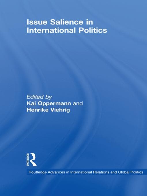 Issue Salience in International Politics