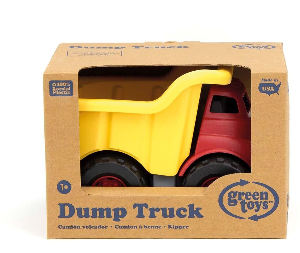 Green Toys - Kipplaster rot