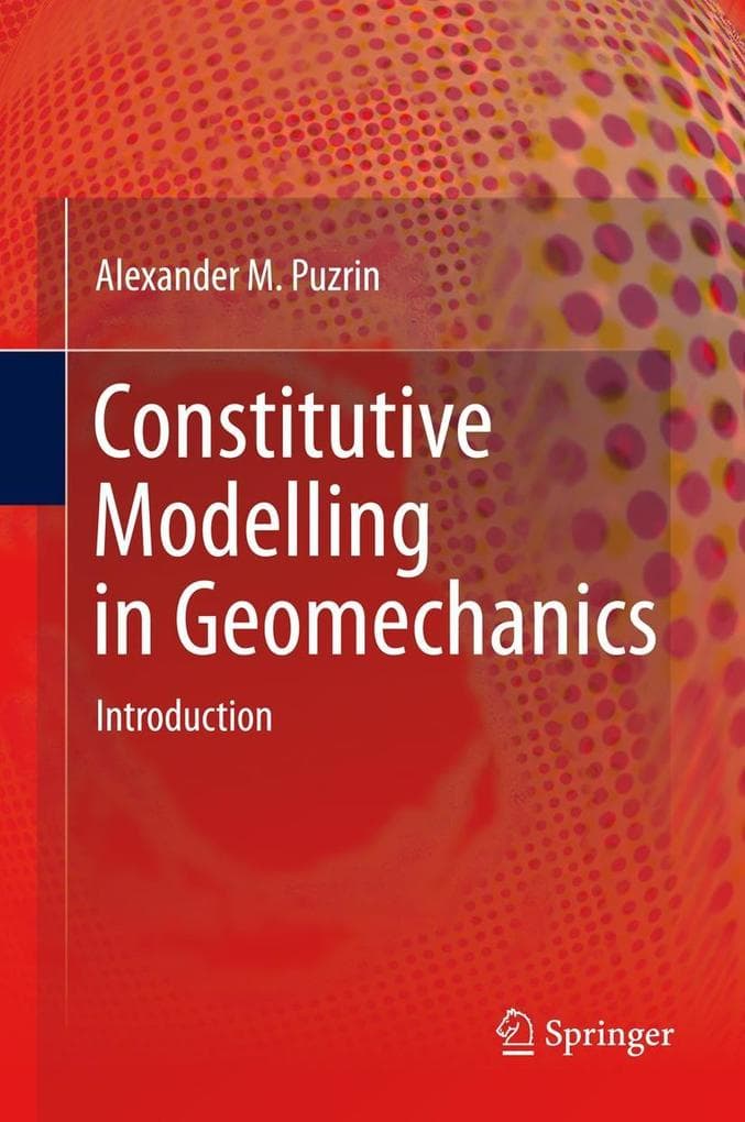 Constitutive Modelling in Geomechanics