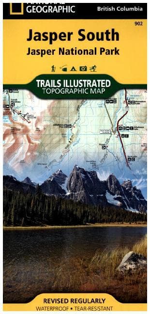 Jasper South Map [Jasper National Park]