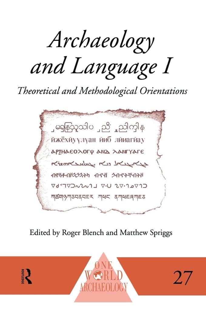 Archaeology and Language I