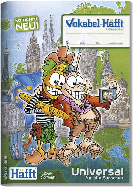 Vokabel-Häfft, Universal, 3-spaltig (DIN A4)