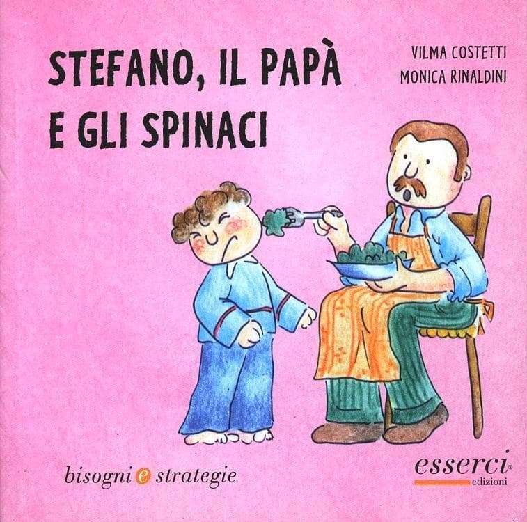 Stefano, il papà e gli spinaci