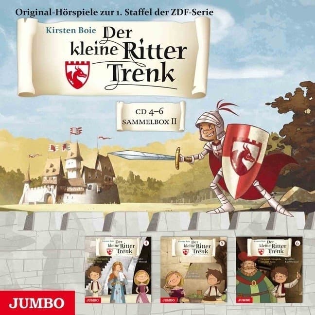 Der kleine Ritter Trenk - Sammelbox II - (CD 4-6).Folge.8-13,Audio-CD