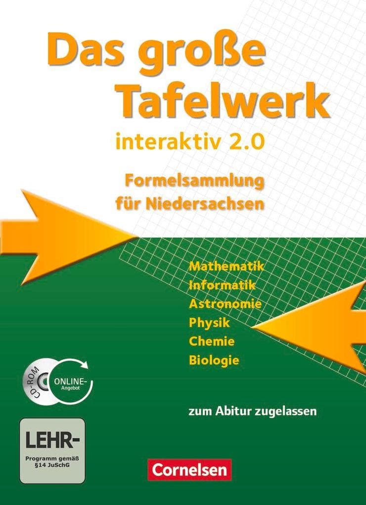 große Tafelwerk interaktiv 2.0 Niedersachsen. Schülerbuch