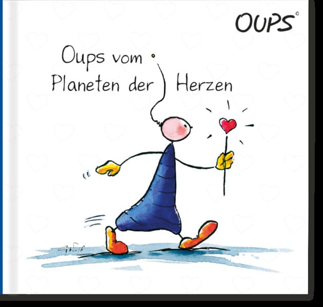 Oups Buch - Jubiläums-Ausgabe - Oups vom Planet des Herzen