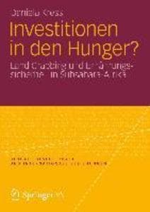 Investitionen in den Hunger?