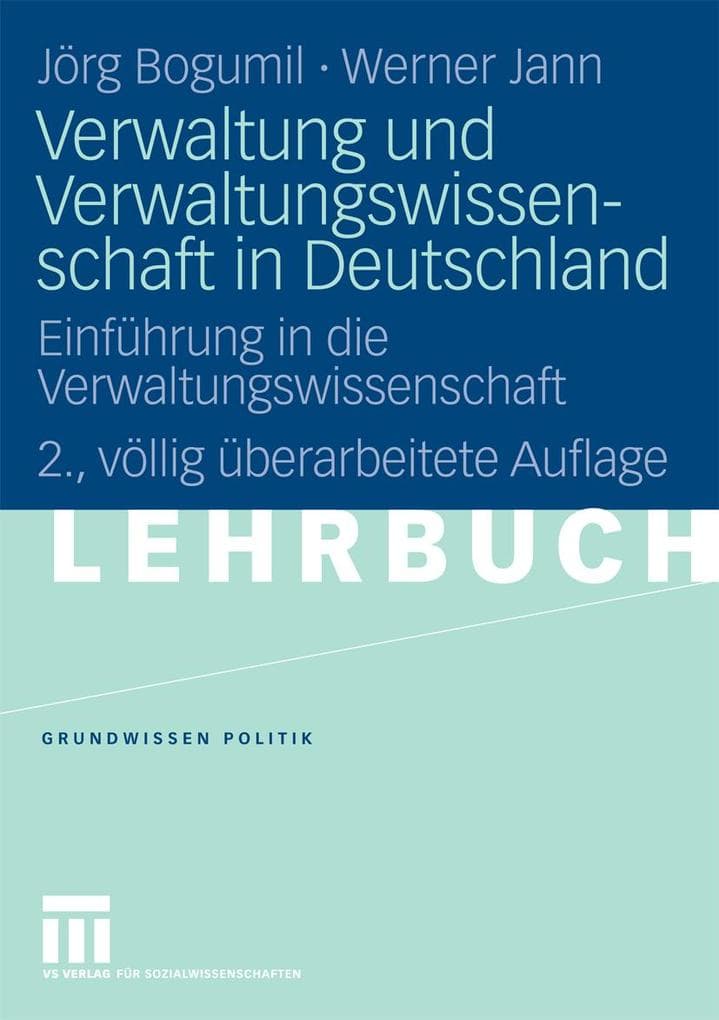 Verwaltung und Verwaltungswissenschaft in Deutschland