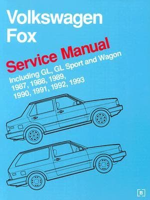 Volkswagen Fox Service Manual: 1987-1993