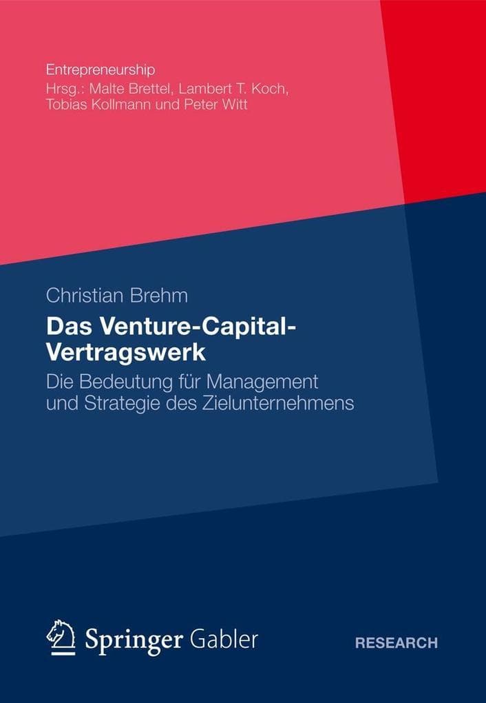 Das Venture-Capital-Vertragswerk