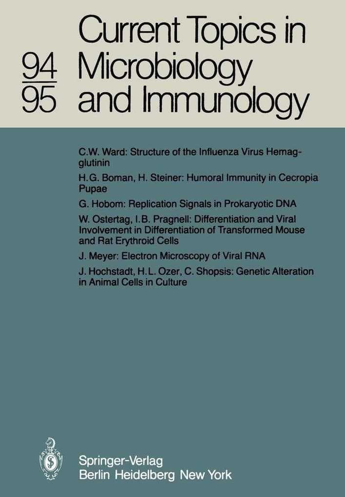 Current Topics in Microbiology and Immunology