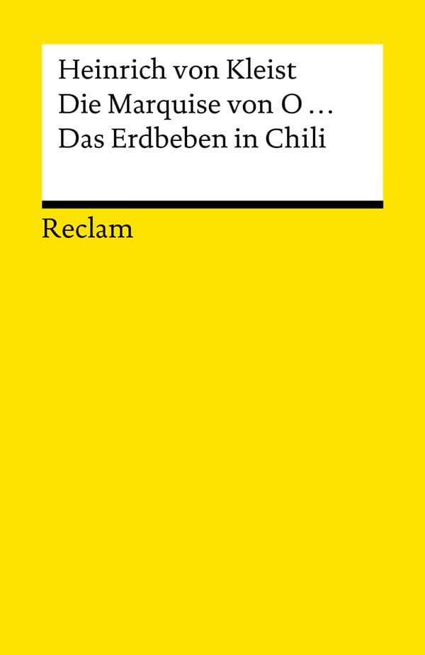 Die Marquise von O... · Das Erdbeben in Chili