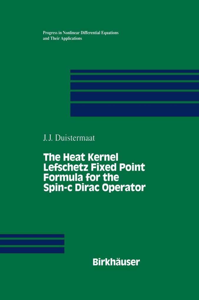 The Heat Kernel Lefschetz Fixed Point Formula for the Spin-c Dirac Operator