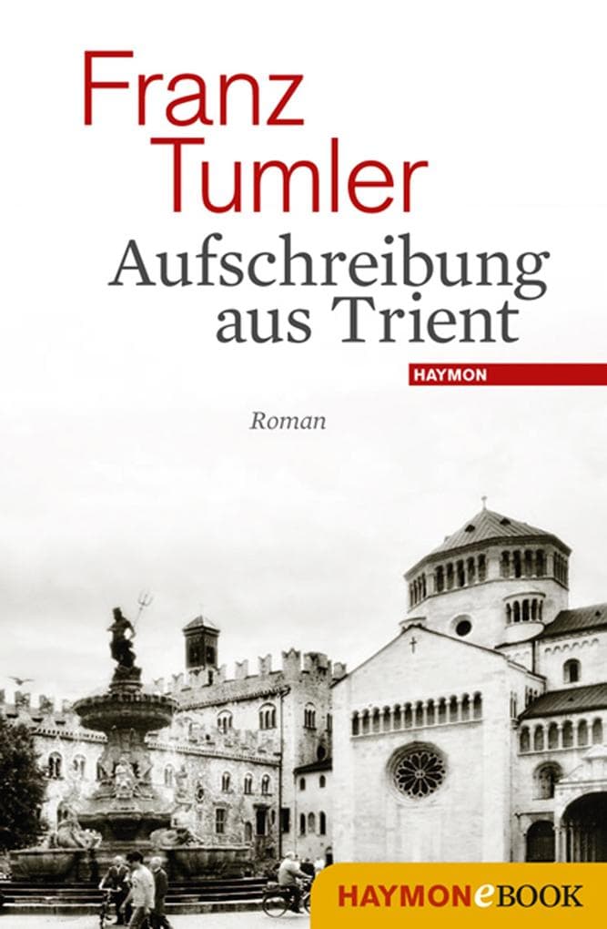 Aufschreibung aus Trient: Roman