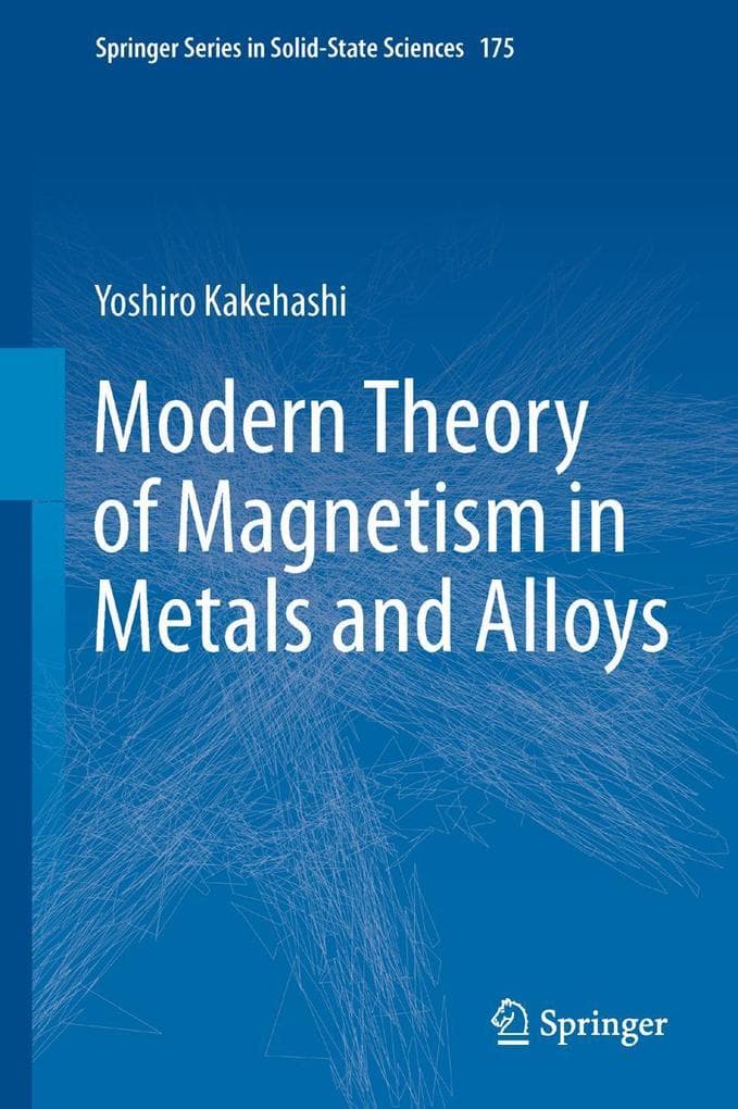 Modern Theory of Magnetism in Metals and Alloys