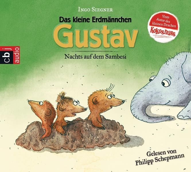Das kleine Erdmännchen Gustav - Nachts auf dem Sambesi, 1 Audio-CD