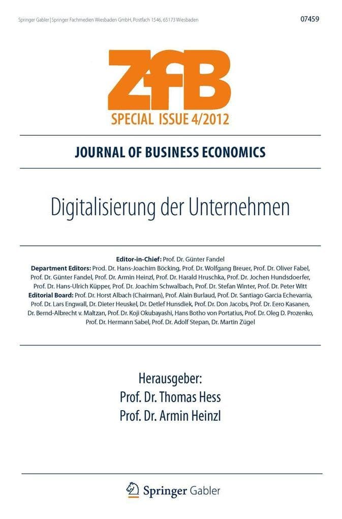 Digitalisierung der Unternehmen