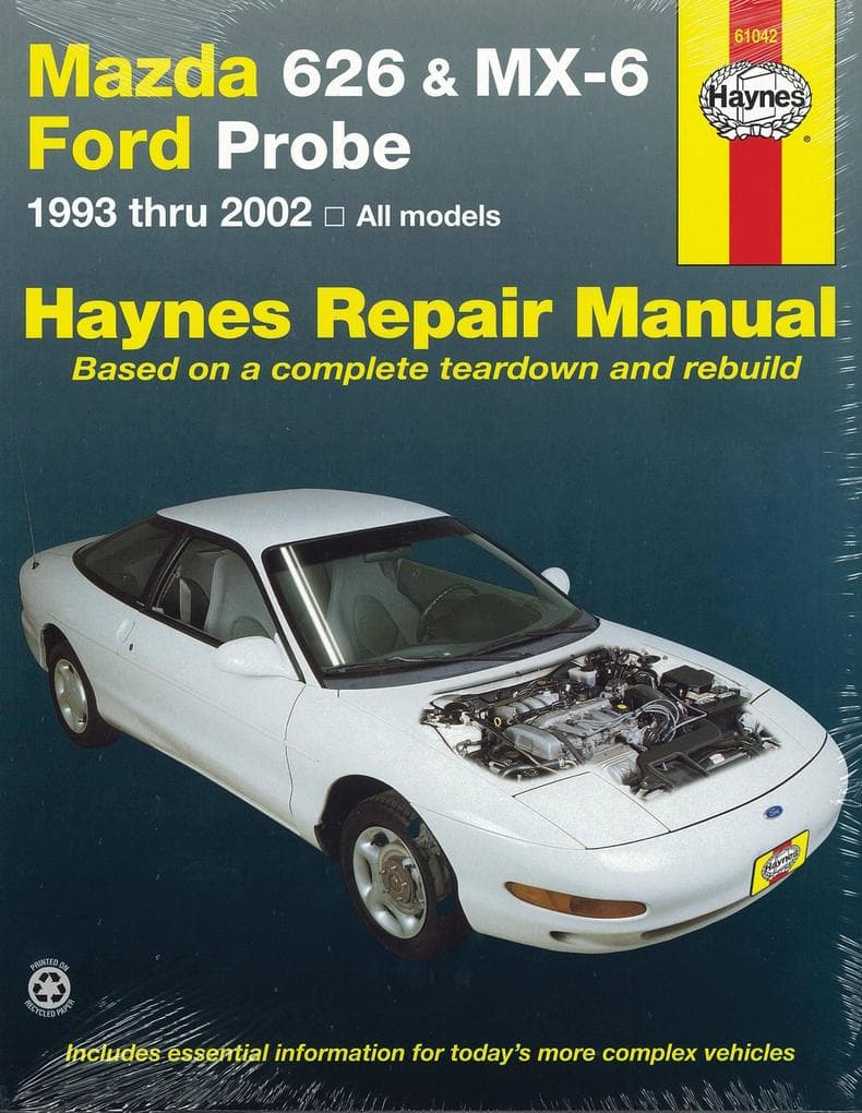 Mazda 626, MX-6 & Ford Probe covering Mazda 626 (93-02), Mazda MX-6 & Ford Probe (93-97) Haynes Repair Manual (USA)