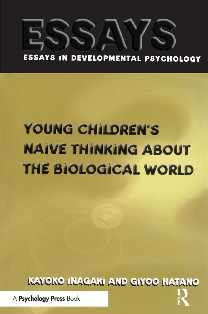 Young Children's Thinking about Biological World