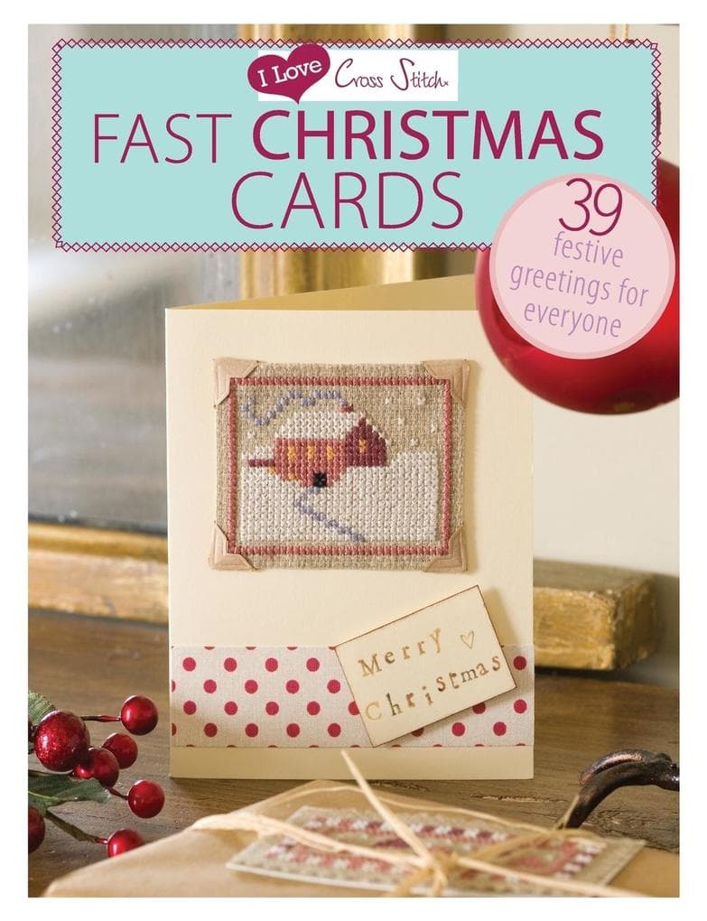 I Love Cross Stitch - Fast Christmas Cards