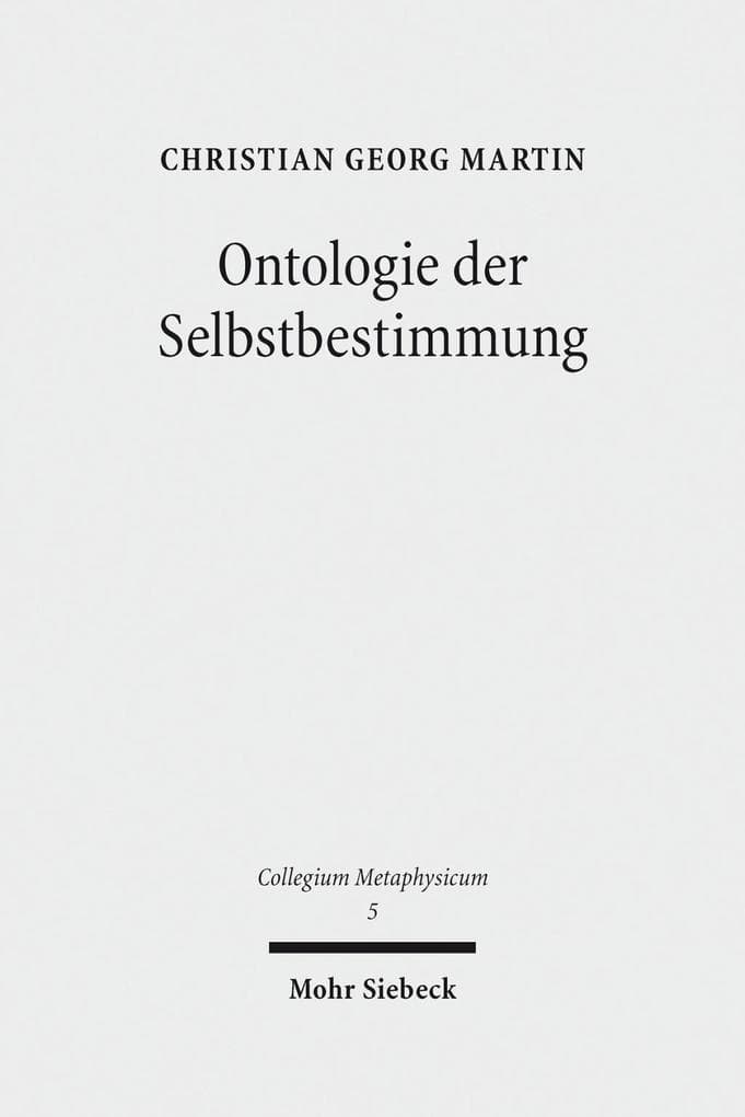 Ontologie der Selbstbestimmung