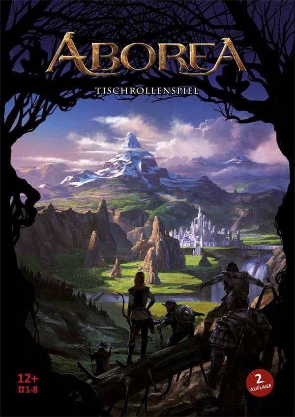 Pegasus 13M02099 - ABOREA Tischrollenspiel, 4. Edition