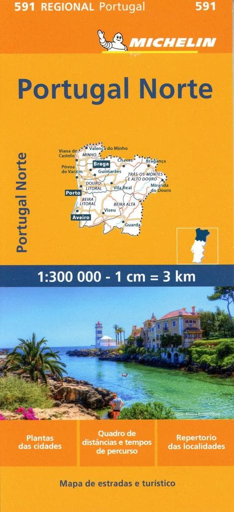 Michelin Portugal Nord 1 : 300 000