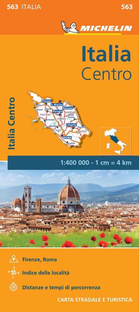 Italia. Centro 1:400.000