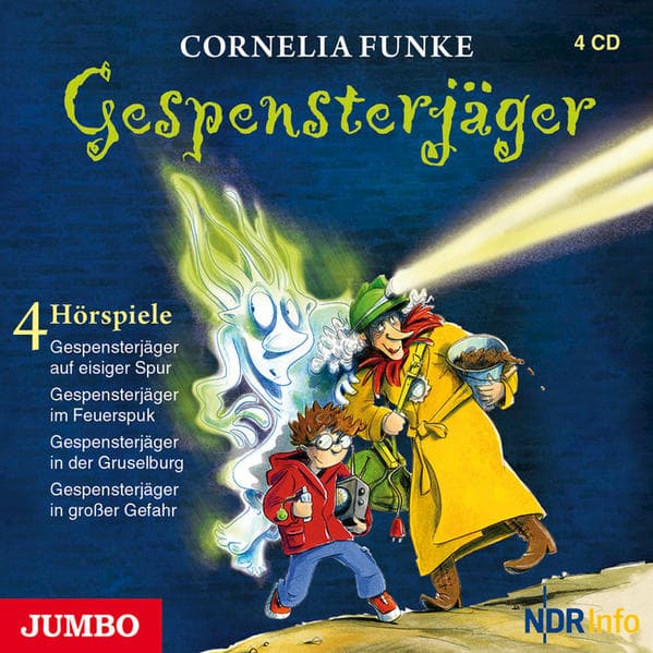 Gespensterjäger, 4 Audio-CDs