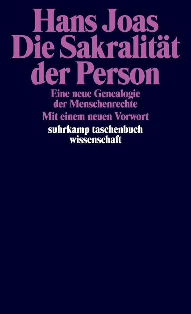 Die Sakralität der Person