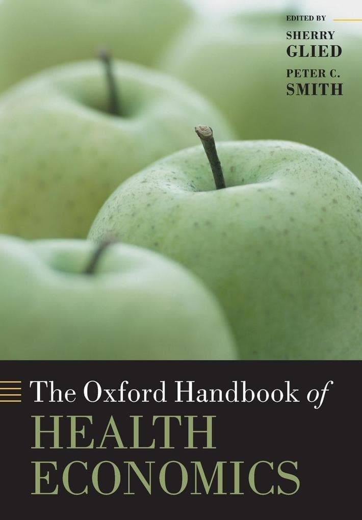 Oxford Handbook of Health Economics