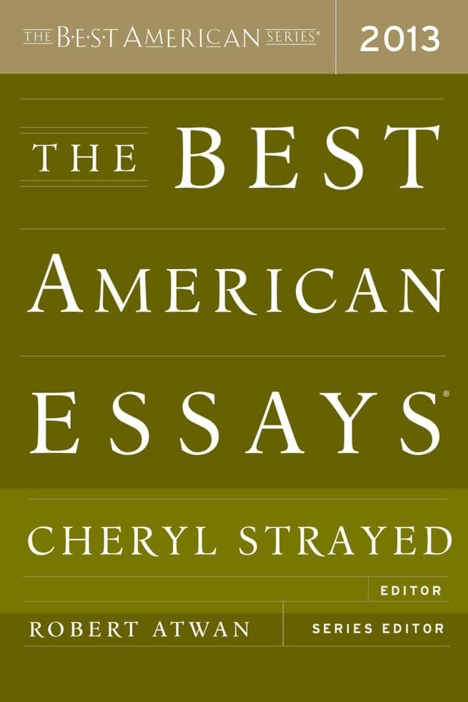 The Best American Essays (2013)