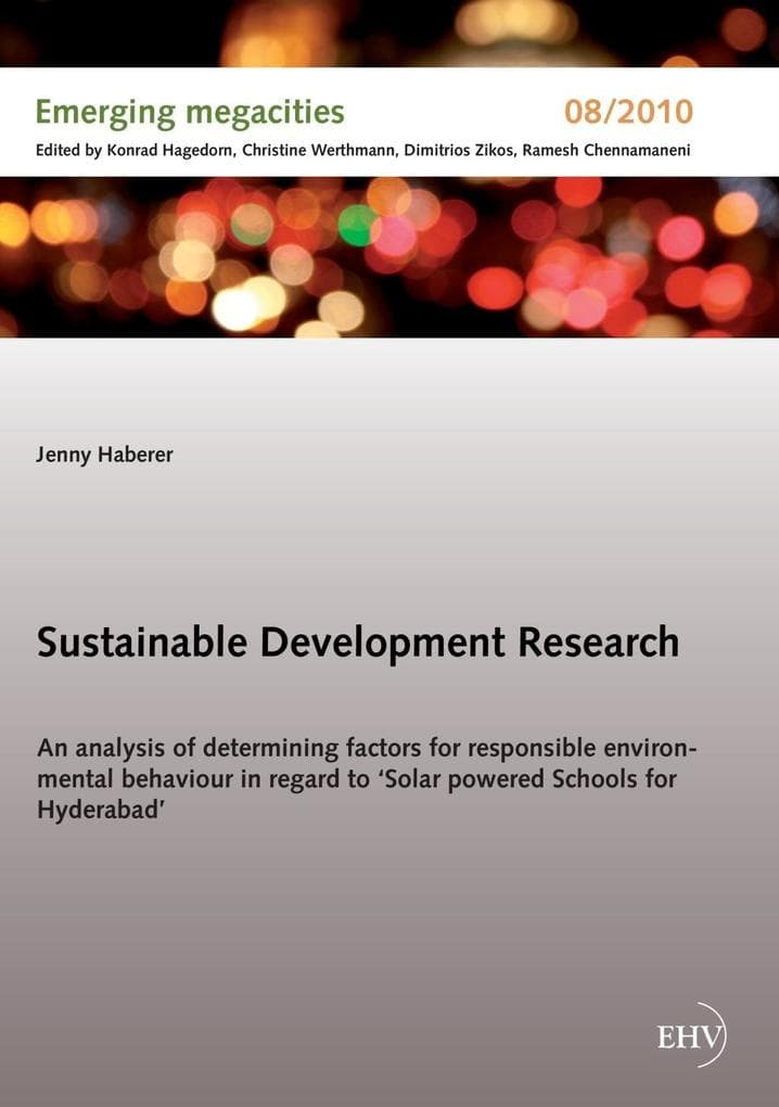 Sustainable Development Research