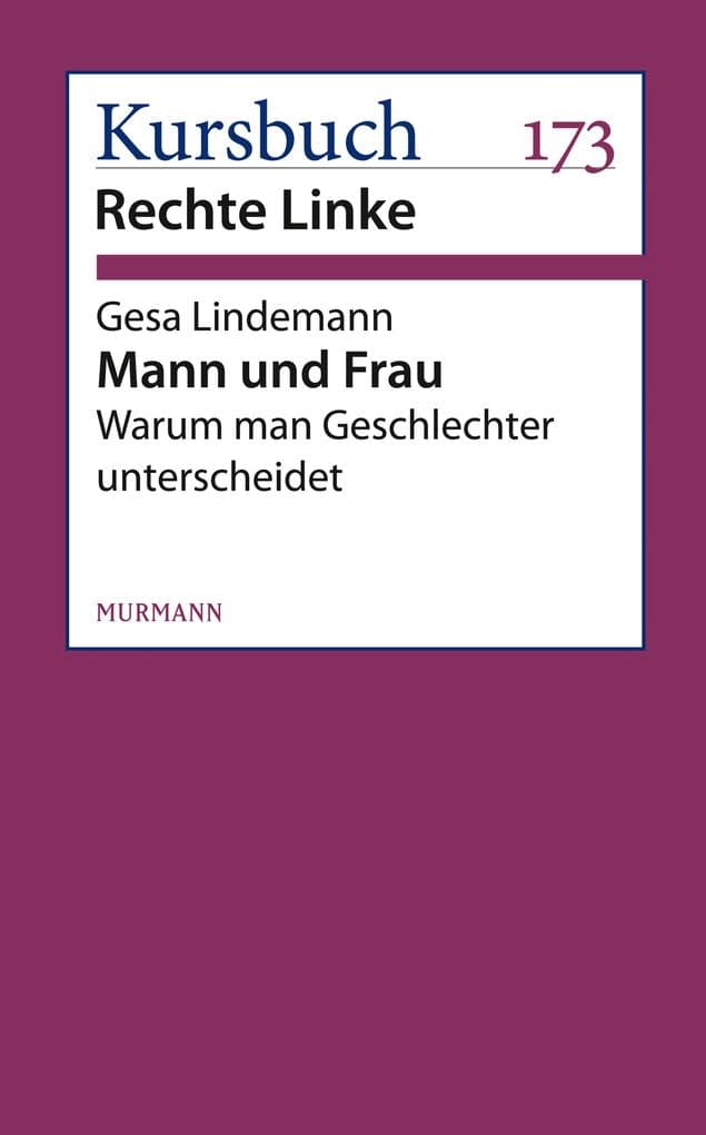 Mann und Frau: Warum man Geschlechter unterscheidet