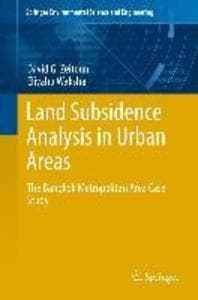 Land Subsidence Analysis in Urban Areas