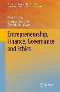 Entrepreneurship, Finance, Governance and Ethics