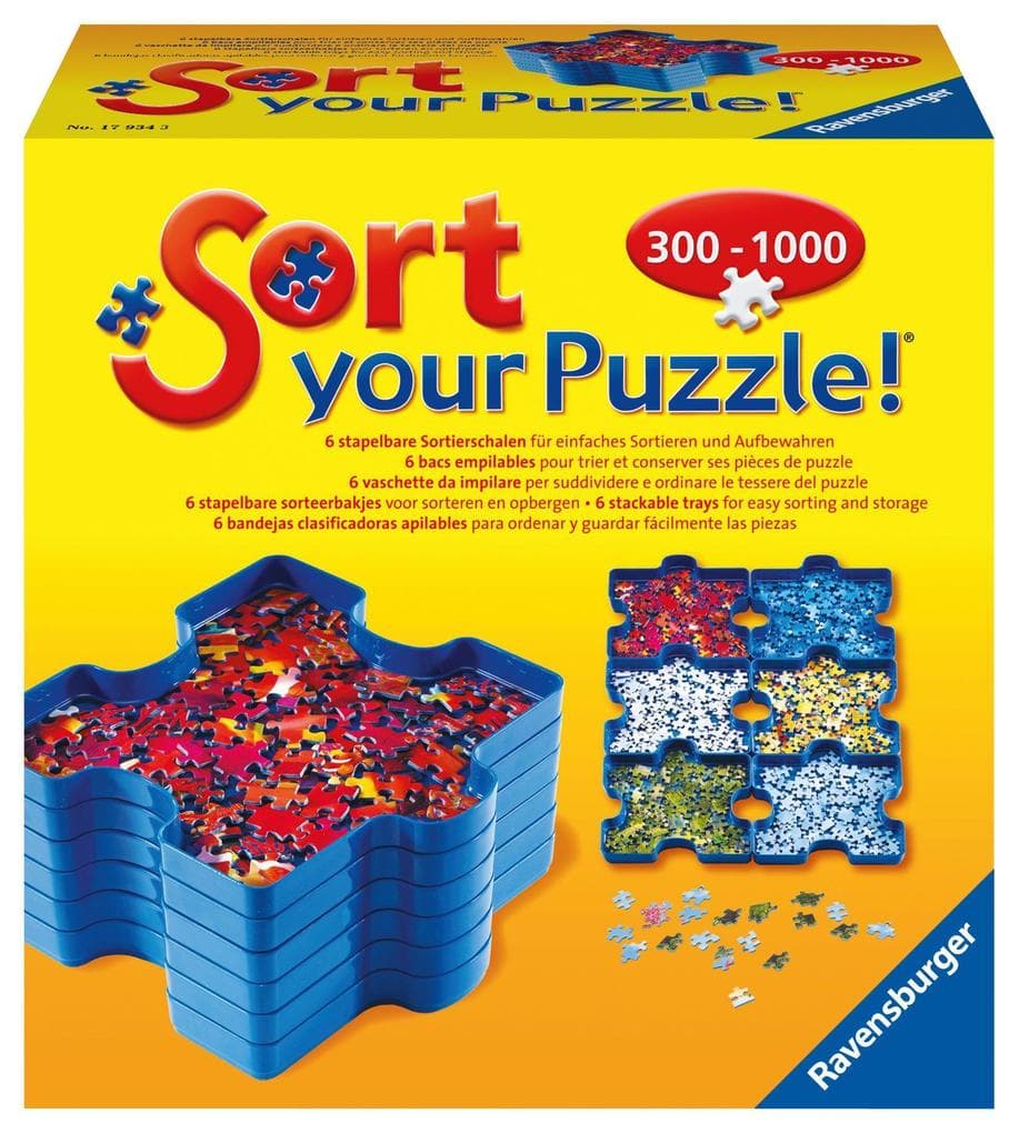 Sort Your Puzzle. 6 Sortierschalen