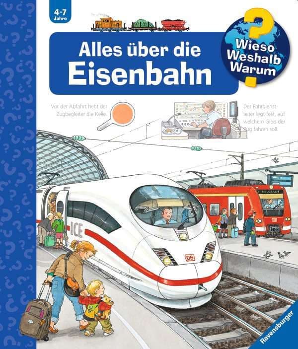 8.	Patricia Mennen: Wieso? Weshalb? Warum?, Band 8: Alles über die Eisenbahn