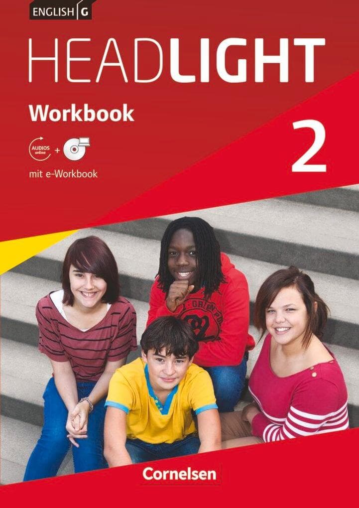 English G Headlight 02: 6. Schuljahr. Workbook mit e-Workbook und Audios online