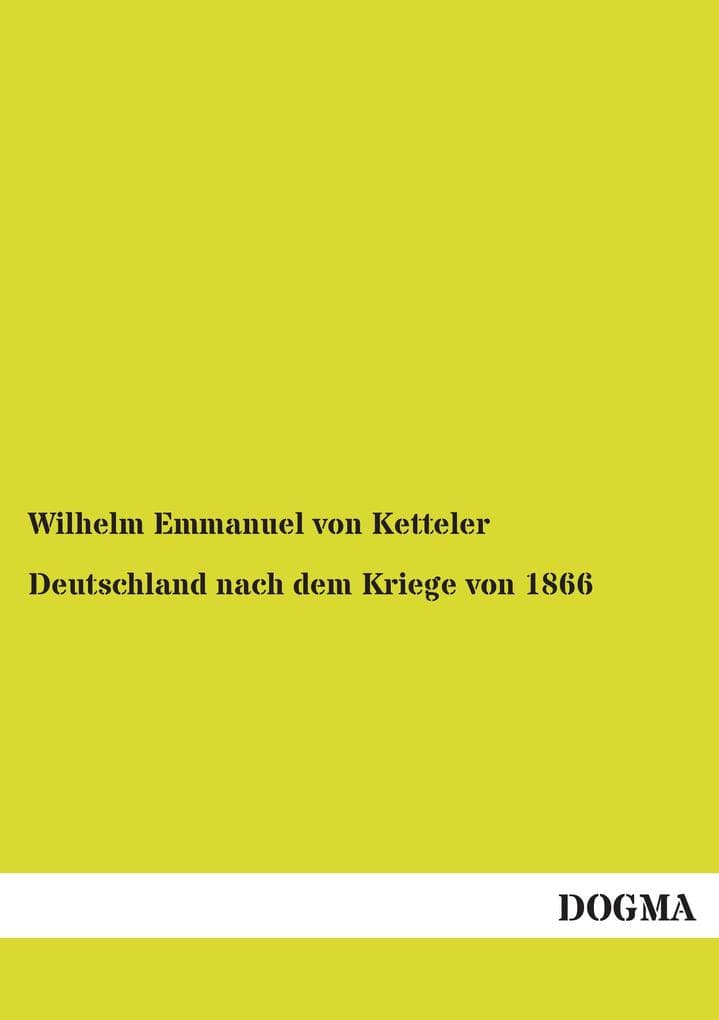 Deutschland nach dem Kriege von 1866