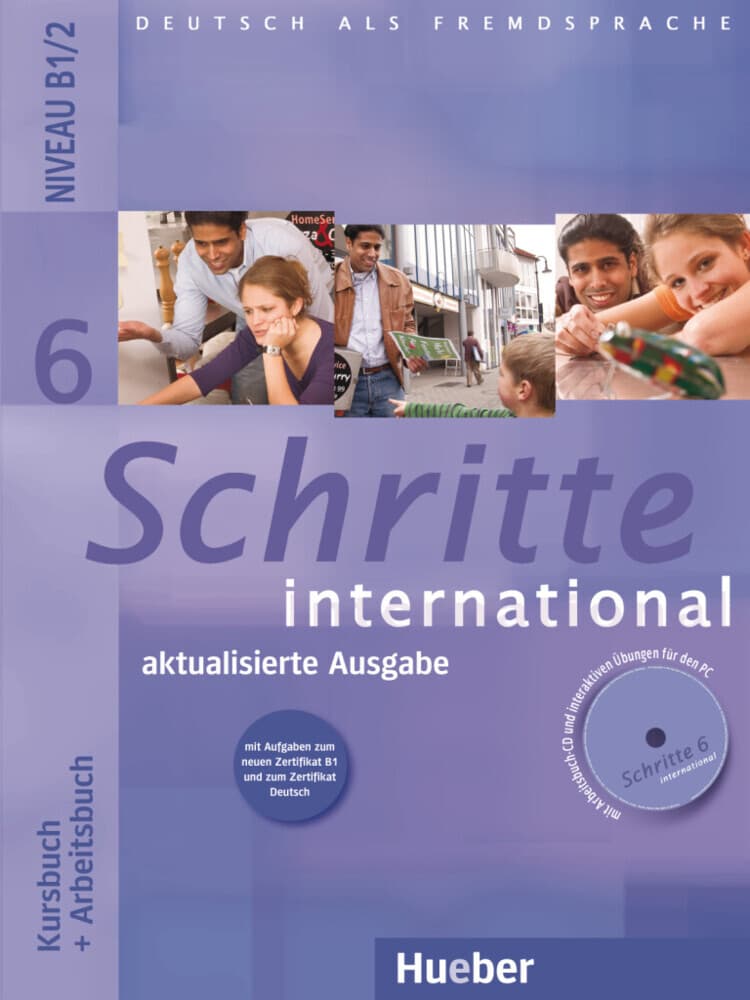 Schritte international 6. Kursbuch + Arbeitsbuch mit Audio-CD zum Arbeitsbuch und interaktiven Übungen