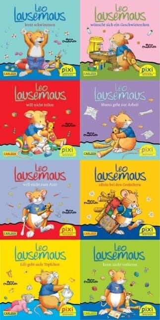 Pixi-Box 219: Leo Lausemaus (8x8 Exemplare)